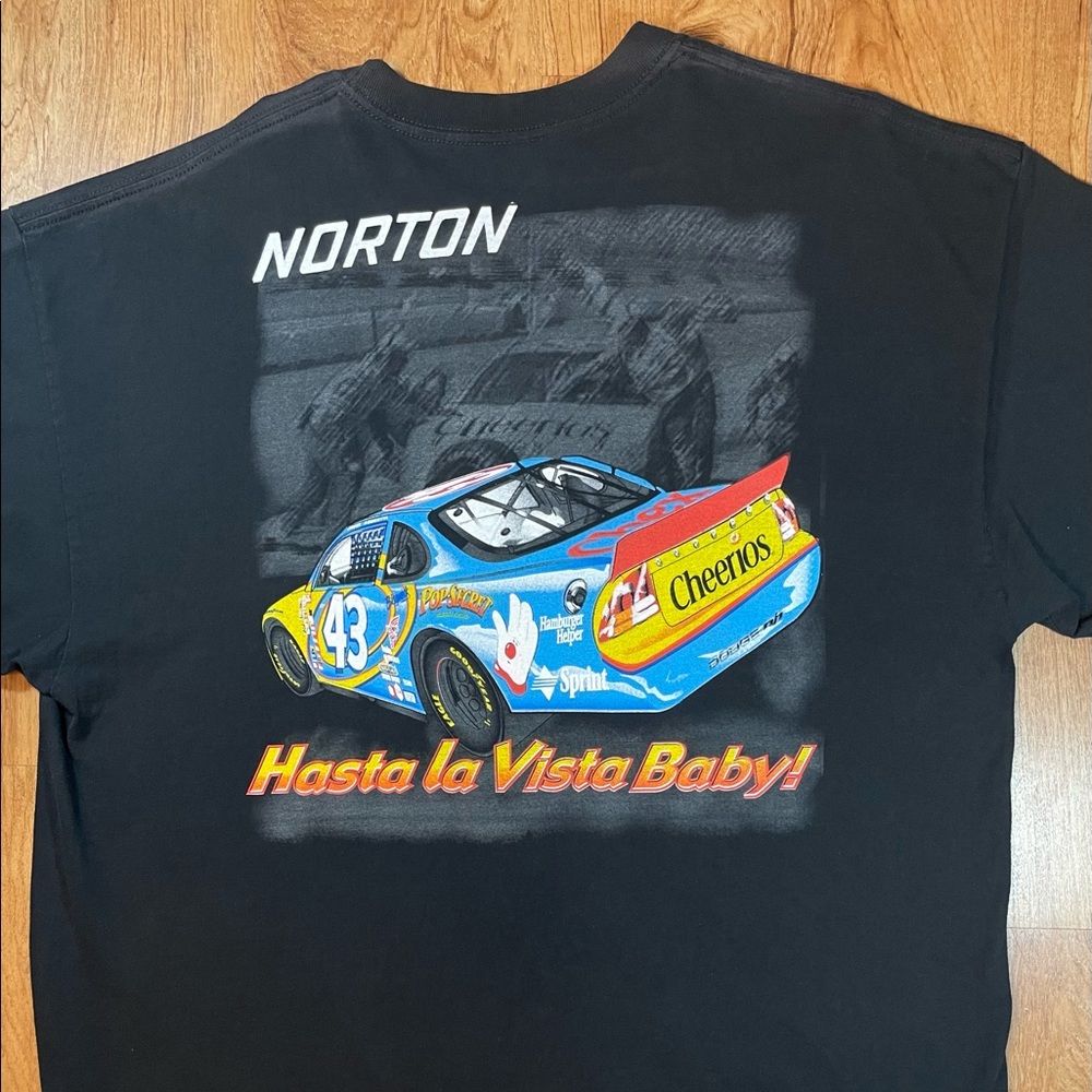 Richard Petty Y2K Nascar Race Team Bill Norton Cheerios Tee Size XXL